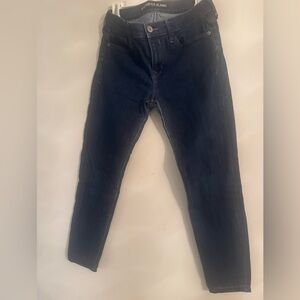 Express Womens Blue legging Jeans